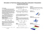 Research exercise: Simulation of Nonlinear Waves Using Sinc Collocation-Interpolation