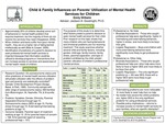 Child and Family Influences on Parent's Utilization of Children's Mental Health Services