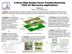A Novel High Quality Factor Tunable Band-stop Filter for Microwave Applications
