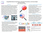 Research exercise: Google/Multi-National Corporations, International Surveillance, and Human Rights