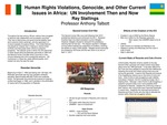 Research exercise: Human Rights Violations, Genocide, and Other Current Issues in Africa: UN Involvement Then and Now