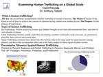 Research exercise: Human Trafficking within the International Community and Modern Society