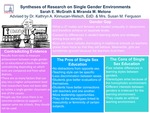 Research exercise: Research on Single Gender Environments