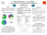 Who Needs Friends…I'm a Leader!: Peer Support's Effect on Student Leadership