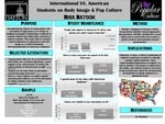 American and International Students on Body Image and Pop Culture:Self-Perceptions of Domestic and International Students Side by Side in the Mid-West