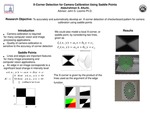 X-Corner Detection for Camera Calibration Using Saddle Points