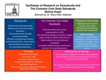 Synthesis of research on dyscalculia and The Common Core State Standards