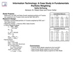 Modeling the Performance of Information Technology Stocks over the Period 2006-2016: A Case Study in Fundamentals Portfolio Weighting