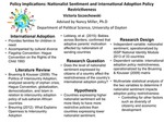 An Analysis of International Adoption in Relation to Nationalist Sentiment