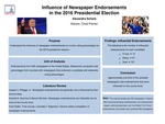 Influence of Newspaper Endorsements in the 2016 Presidential Election