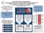 University of Dayton Campus Safety: Eliminating student bias surrounding UDPD in hopes to reduce the health risk due to a reluctance to call Public Safety