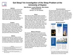 Got Sleep: An investigation of the sleep problem on Dayton's campus