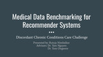 Medical Data Benchmarking for Recommender Systems