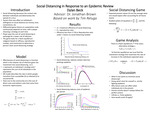 Social Distancing in Response to an Epidemic Review