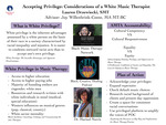 Accepting Privilege: Considerations of a White Music Therapist