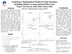 Exploring a Mathematical Model of Crime Dynamics Including Media Coverage and the Police Force