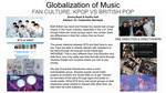 Globalization of Music: Fan Culture — K-pop vs. British Pop