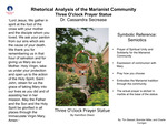 Rhetorical Analysis of the Marianist Community: Three O'clock Prayer Statue
