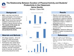The Relationship Between Duration of Physical Activity and Students' Productivity in the Classroom