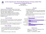An Investigation into Mental Health Impacts of Young Adults Who Experienced Childhood Obesity
