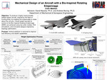 Mechanical Design of an Aircraft with a Bio-Inspired Rotating Empennage