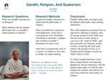 Gandhi, Religion, And Quakerism