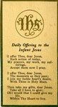 Daily Offering prayer card