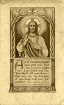 New commandment ordination holy card