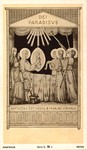 Birth of Mary holy card