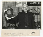 Fr. Jurgelaitis receives Providence College 29th National Alumni Award.