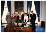 Picture of a bill signing