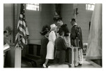 Receiving communion at the 1959 National Convention