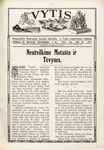 Vytis, Volume 3, Issue 16 (October 5, 1917)