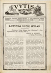 Vytis, Volume 4, Issue 8 (May 30, 1918) by Knights of Lithuania