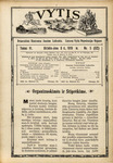 Vytis, Volume 5, Issue 5 (June 5, 1919)