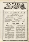 Vytis, Volume 5, Issue 8 (August 10, 1919)