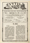 Vytis, Volume 5, Issue 9 (August 30, 1919)
