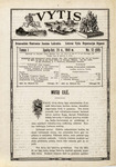 Vytis, Volume 5, Issue 12 (October 25, 1919)