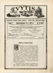 Vytis, Volume 6, Issue 16 (September 30, 1920)