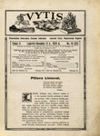 Vytis, Volume 6, Issue 19 (November 15, 1920)
