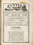 Vytis, Volume 7, Issue 11 (July 30, 1921)