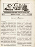 Vytis, Volume 10, Issue 17 (October 15, 1924) by Knights of Lithuania