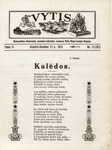 Vytis, Volume 10, Issue 21 (December 25, 1924) by Knights of Lithuania