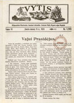 Vytis, Volume 11, Issue 1 (January 15, 1925) by Knights of Lithuania