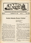 Vytis, Volume 11, Issue 6 (March 30, 1925) by Knights of Lithuania