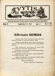 Vytis, Volume 11, Issue 9 (May 15, 1925) by Knights of Lithuania