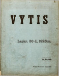 Vytis, Volume 11, Issue 21 (November 30, 1925) by Knights of Lithuania