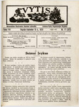 Vytis, Volume 12, Issue 17 (September 15, 1926)