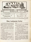 Vytis, Volume 12, Issue 20 (October 30, 1926)