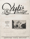 Vytis, Volume 14, Issue 17 (September 15, 1928) by Knights of Lithuania